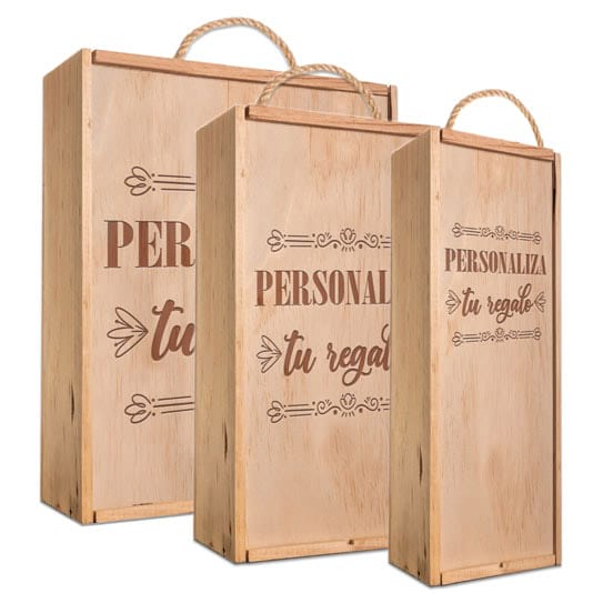 Cajas de vino personalizadas 