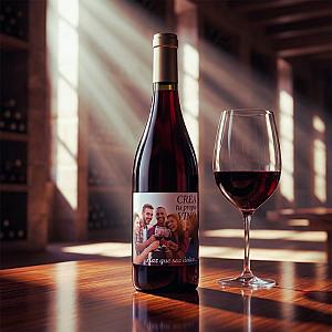 Botella de vino personalizada. 1