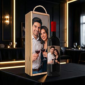 Kit de vino personalizado con caja personalizada 1