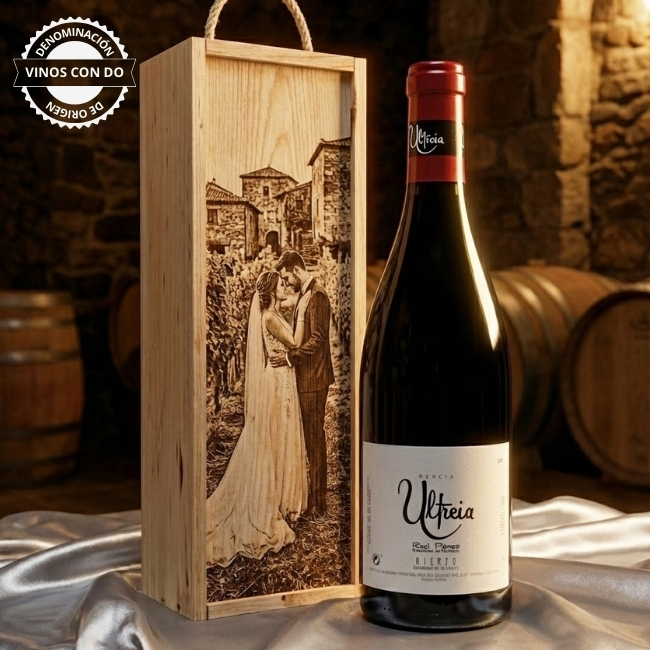 Kit de vino con caja personalizada – DO Bierzo - Vista alternativa
