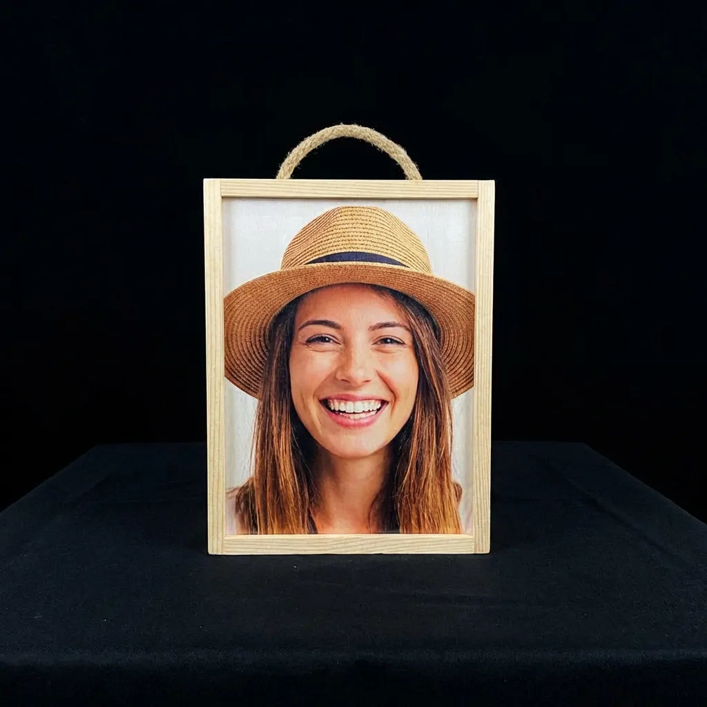 Caja de vino personalizada de madera  - Modelo 1 Jarra - Vino personalizado