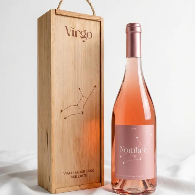 Estuche Rosé ‘Tu vino, tu constelación del zodíaco’ - Vista alternativa