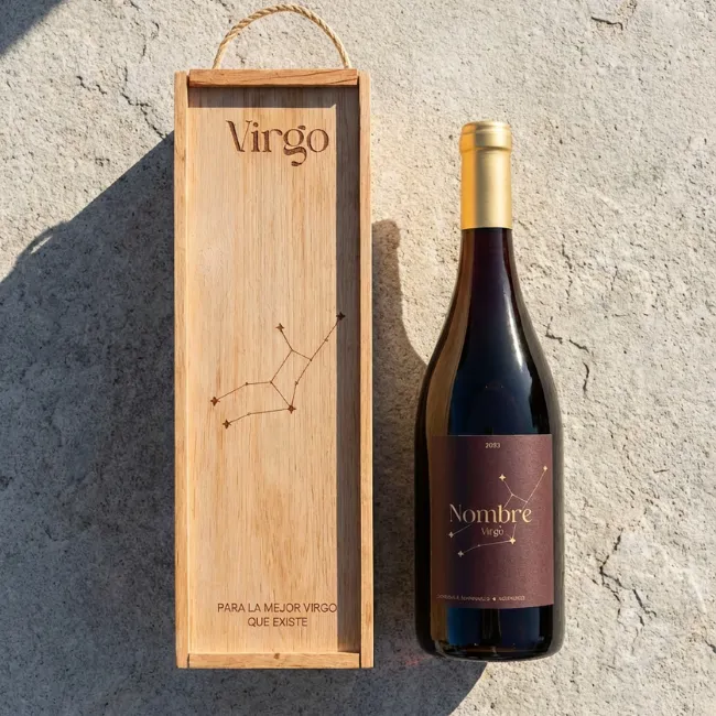 Estuche ‘Tu vino, tu constelación del zodíaco’ - Imagen 2 - Vinos personalizados