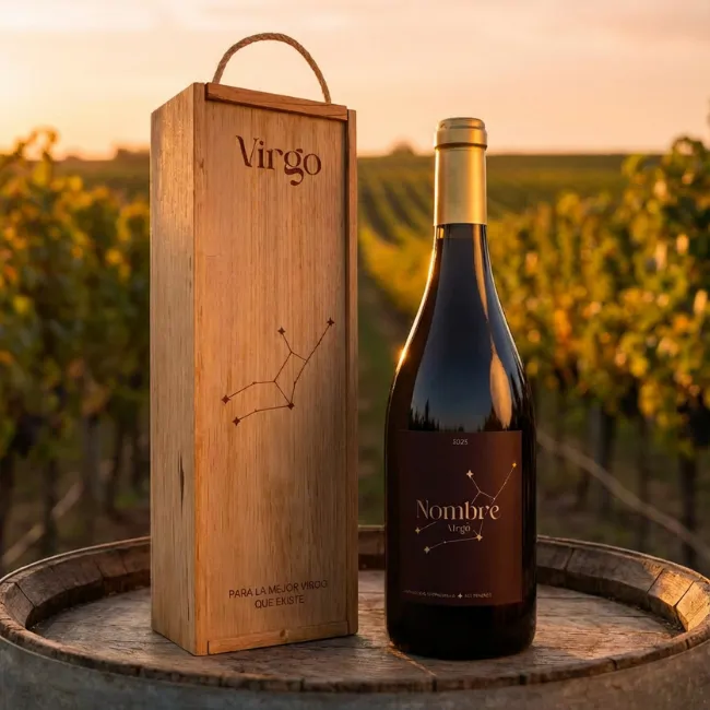 Estuche ‘Tu vino, tu constelación del zodíaco’ - Imagen 3 - Vinos personalizados