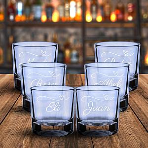 Pack de 6 chupitos Personalizados individualmente 1