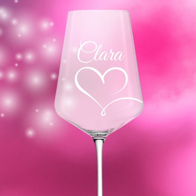 Copa de vino personalizada - Kit de 2 - Vista alternativa