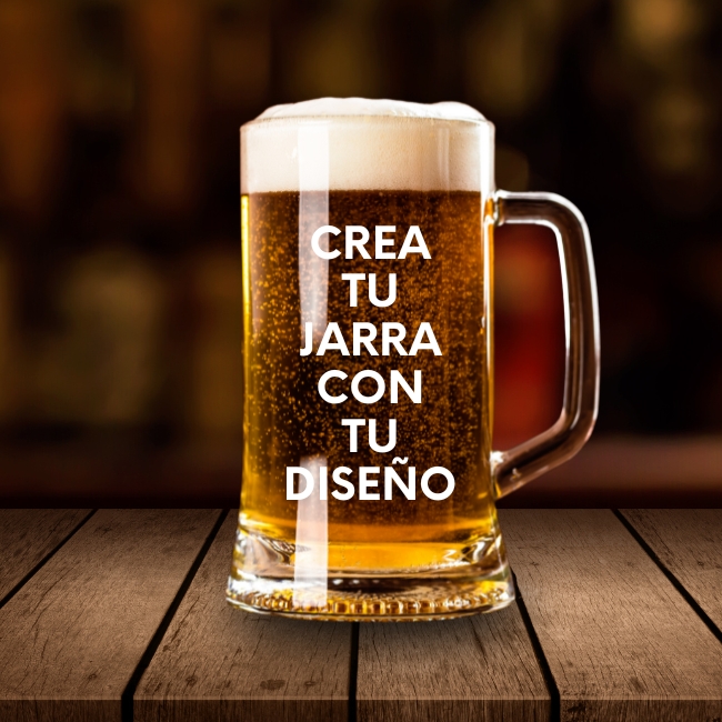 Jarra de cerveza personalizada - Vista alternativa